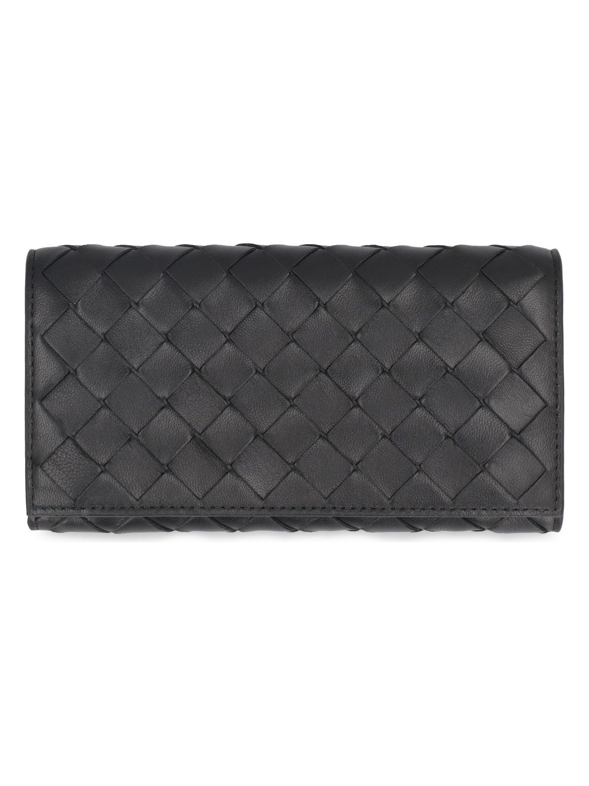 Bottega Veneta Women's Nappa Leather Wallet in Black | Size UNICA | 742936VCPP3