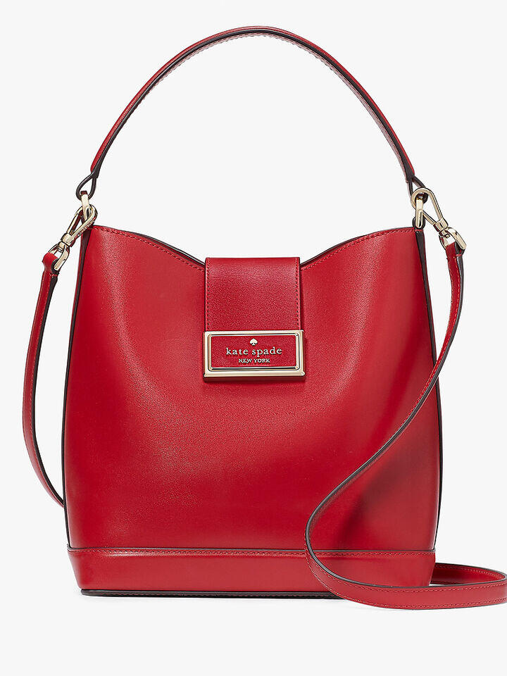 Kate Spade Au Reegan Smooth Leather Bucket Bag