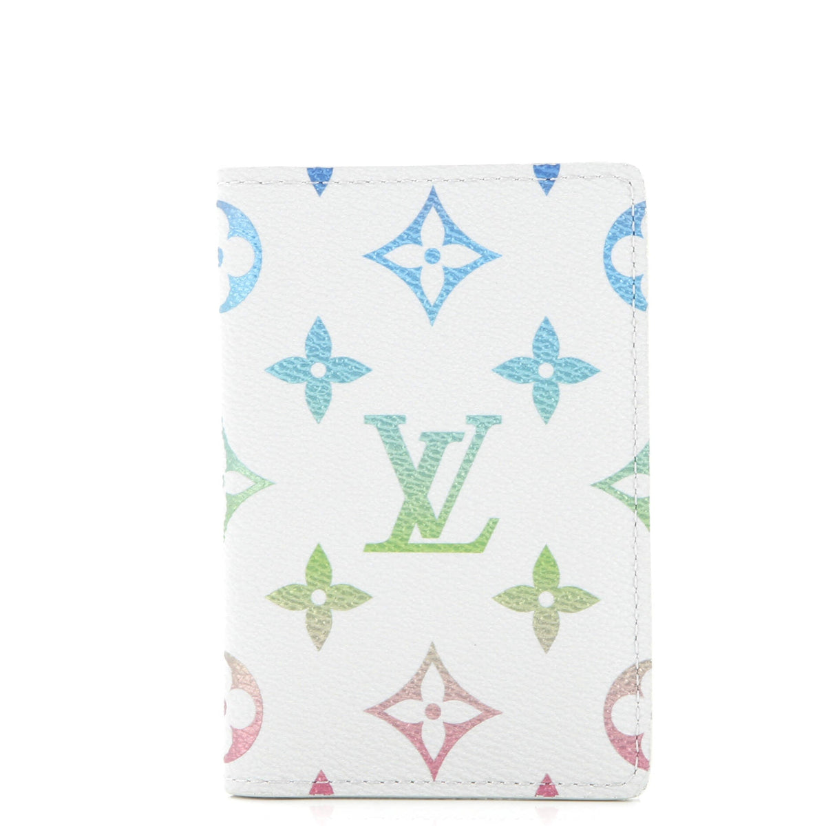 Louis Vuitton Pocket Organizer Monogram Iridescent Gradient Canvas