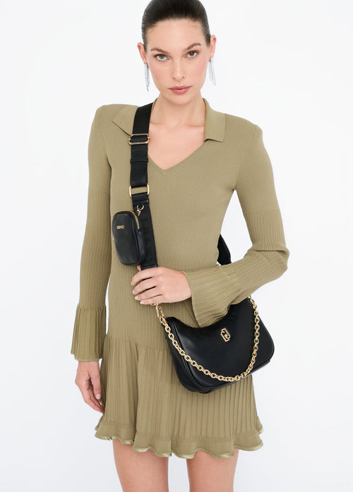 Liu Jo Sac Hobo Petit Format Avec Cha??ne