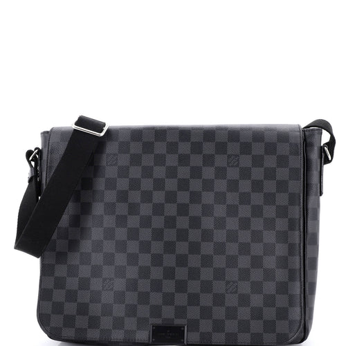 District Messenger Bag Damier Graphite GM