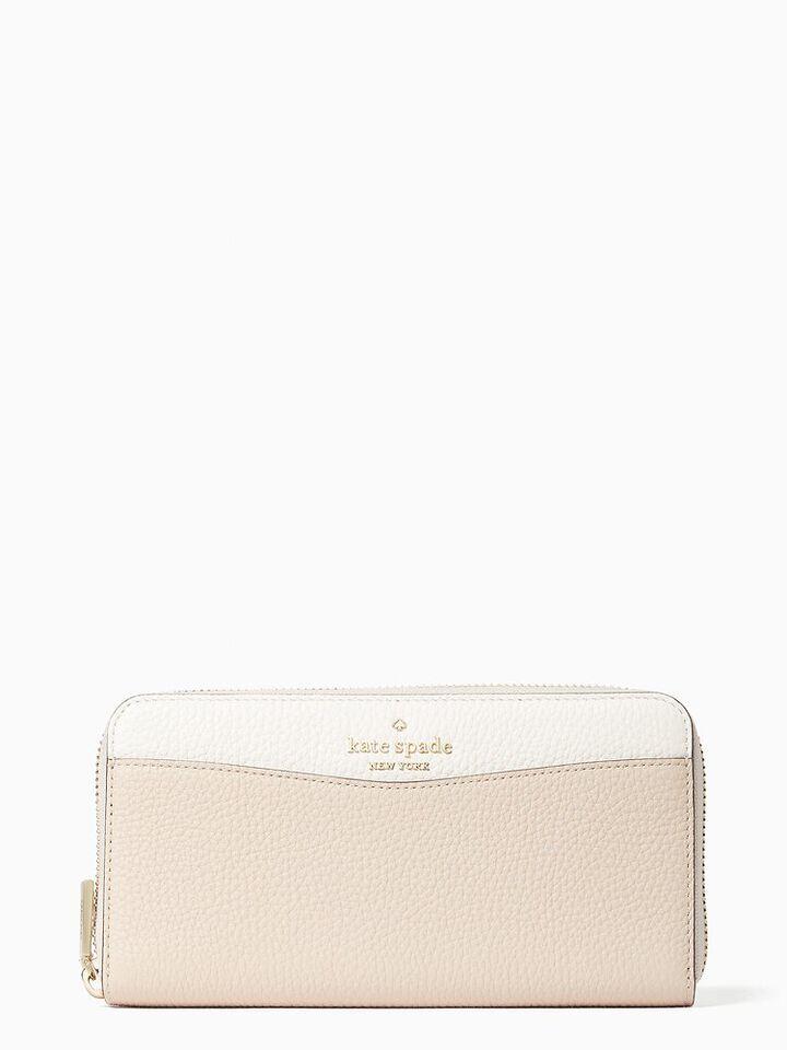 Kate Spade Au leila colorblock large continental wallet