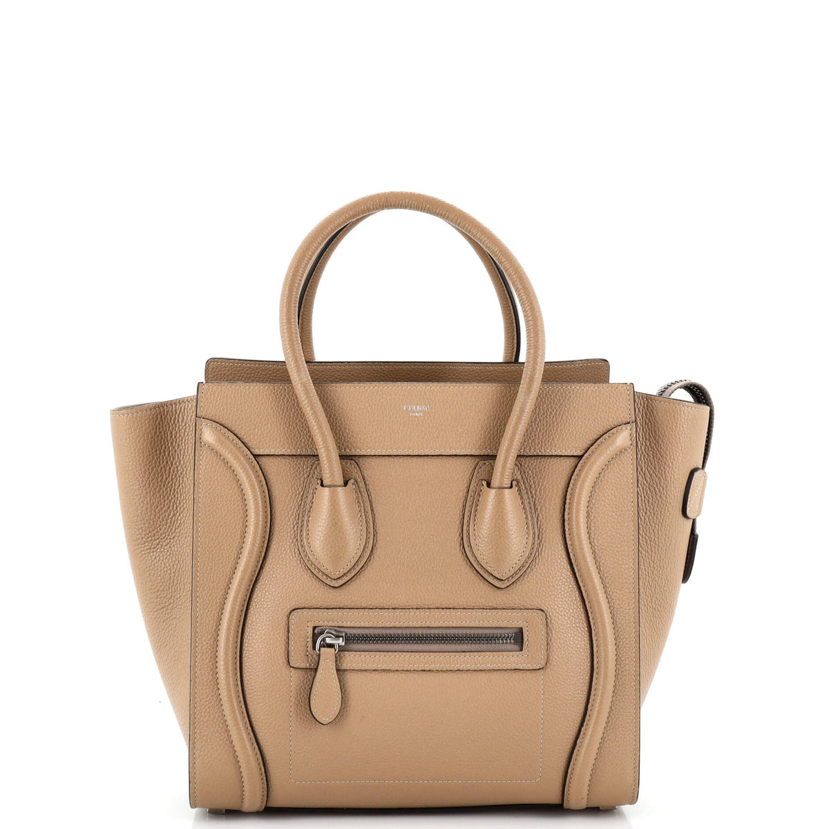 Celine CELINE Luggage Bag Grainy Leather Micro