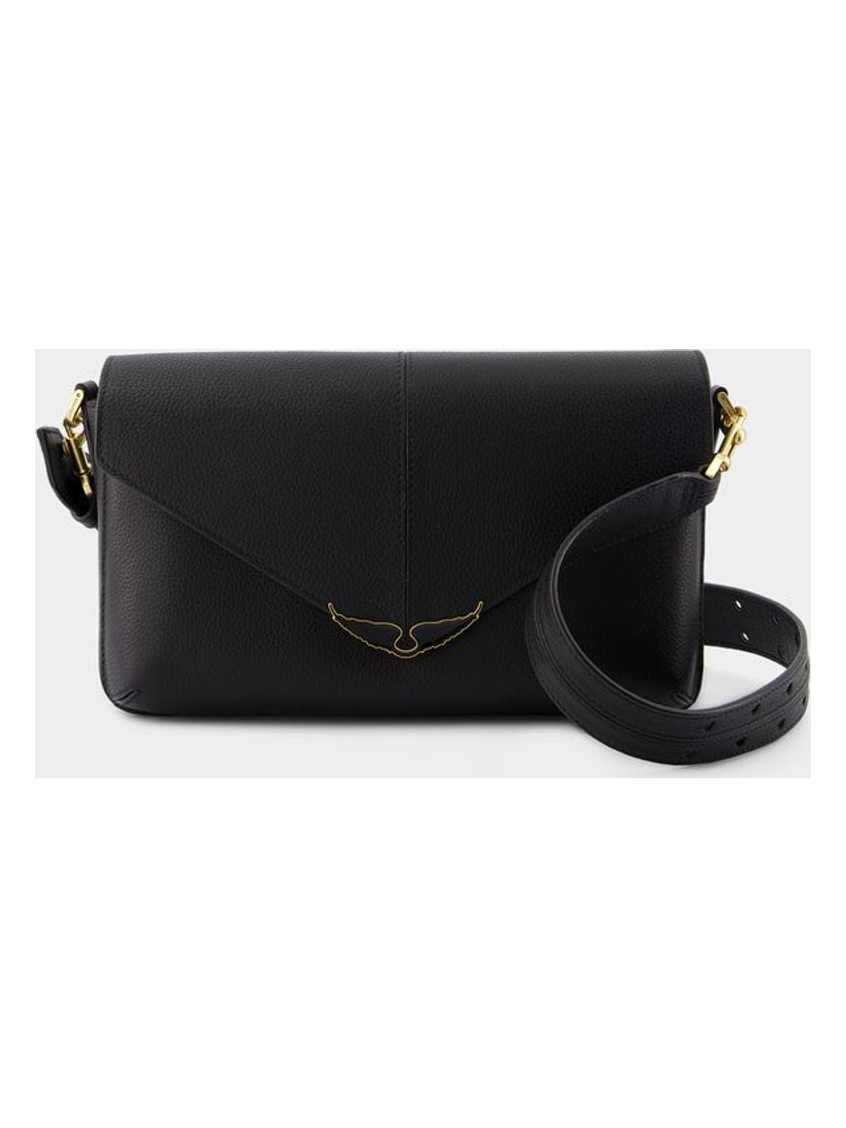 Zadig&voltaire Women's Borderline Daily Crossbody Bag in Black | LWBA02493 Color 001