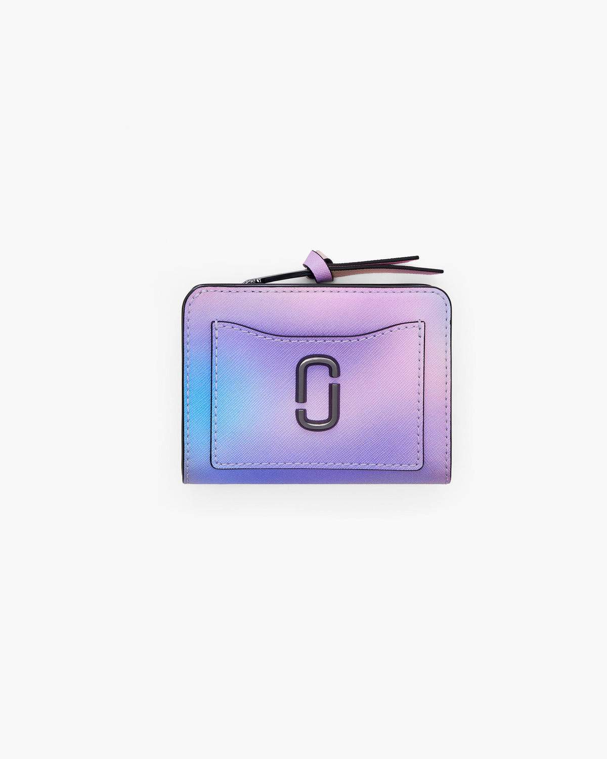 Marc Jacobs Marc Jacobs The Airbrush Utility Snapshot Mini Compact Wallet in Blue Multi