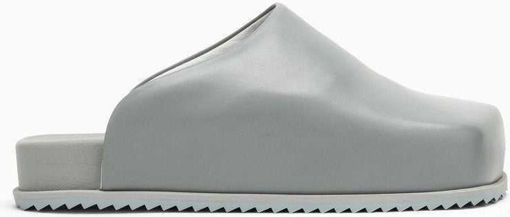 Yume Yume Men's Leatherette Truck Mules in Grey | Size 40 | Trouser0032MLE