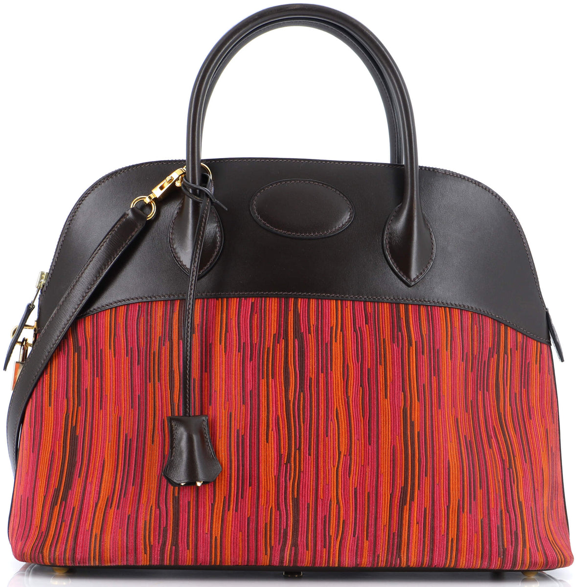 Hermès Bolide Bag Vibrato and Box Calf 35