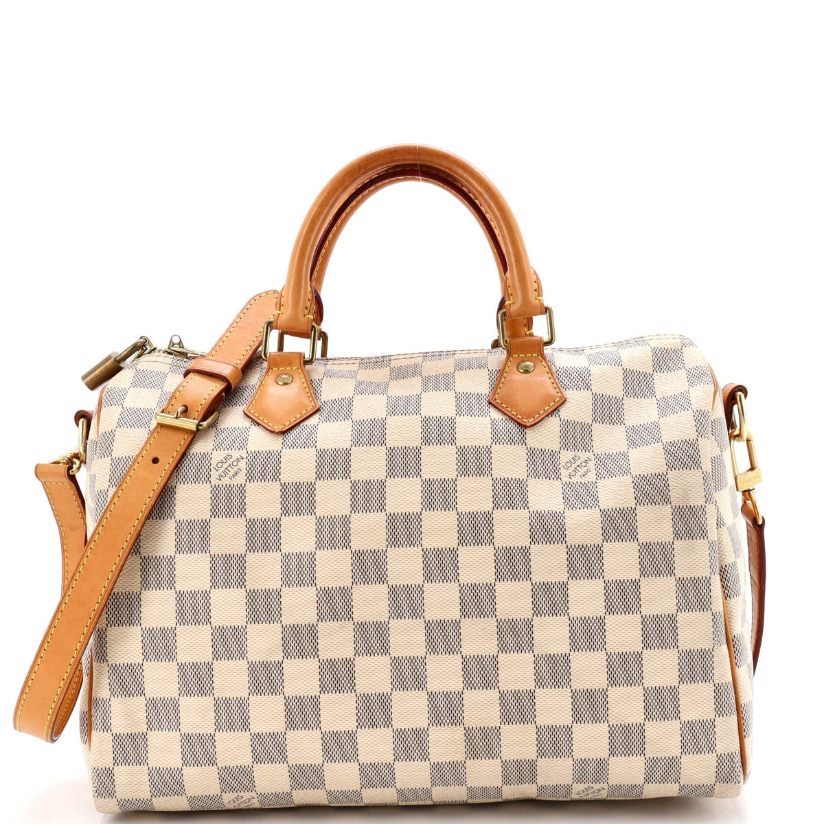 Louis Vuitton Speedy Bandouliere Bag Damier 30