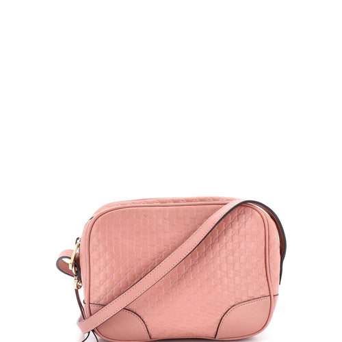 GUCCI Bree Disco Crossbody Bag Microguccissima Leather Mini