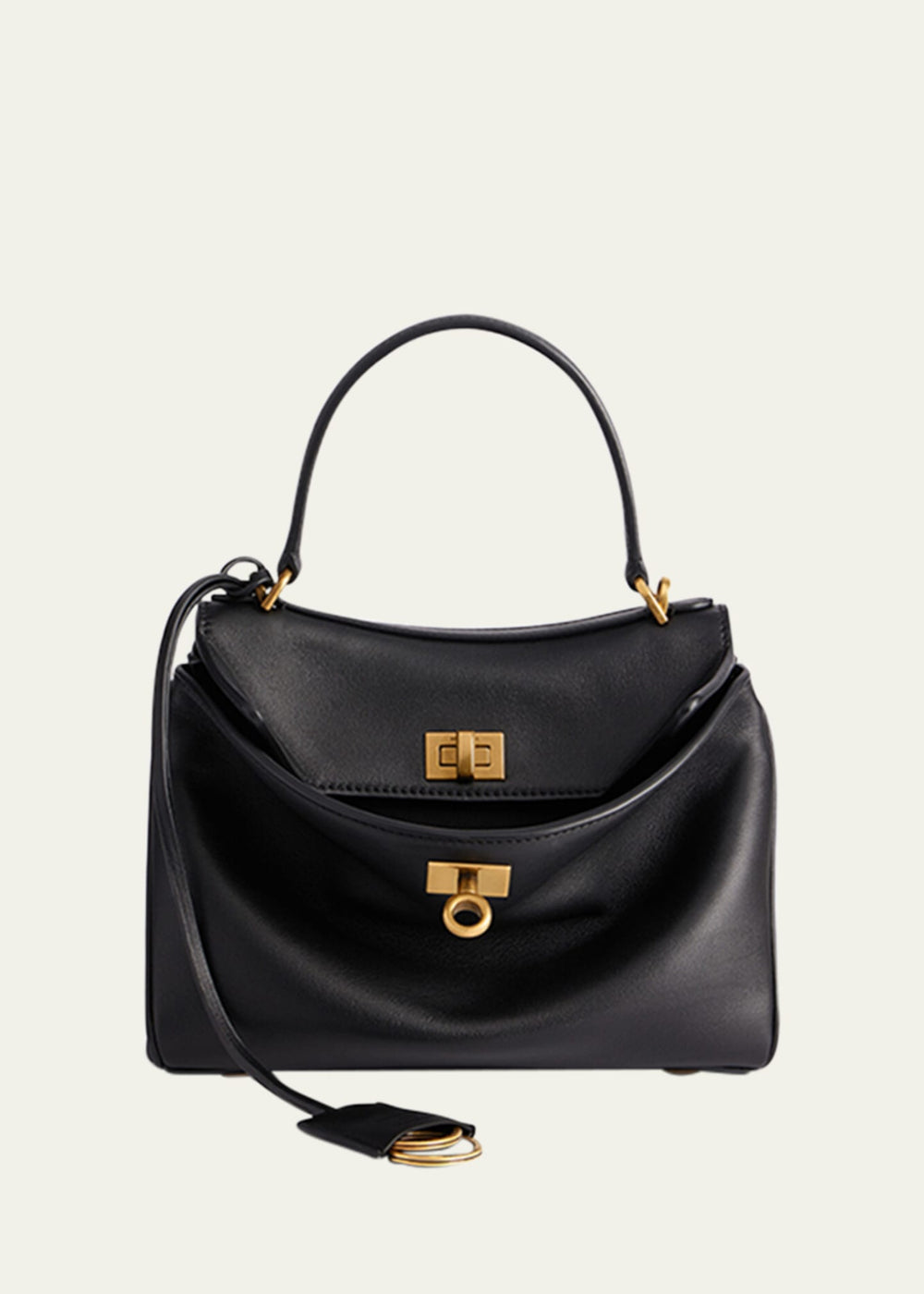 Rodeo Mini Leather Top-Handle Bag