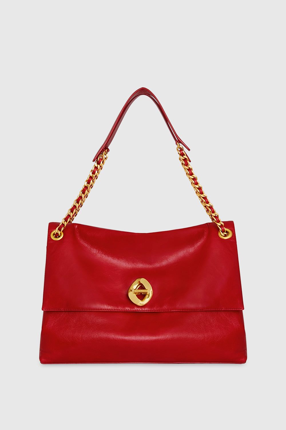 Rebecca Minkoff G Large Shoulder Bag In Seduction Red