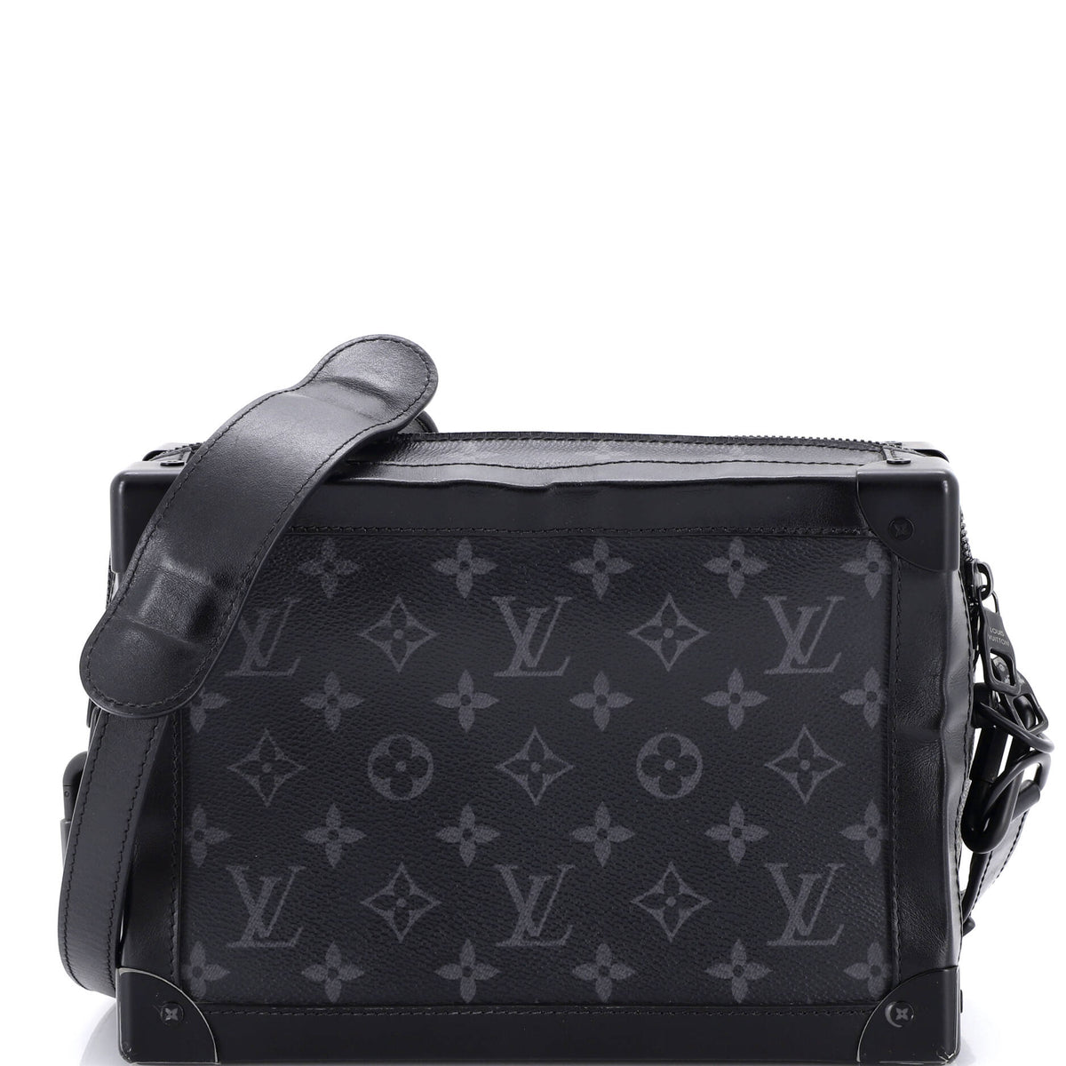 Louis Vuitton Soft Trunk Bag Monogram Eclipse Canvas