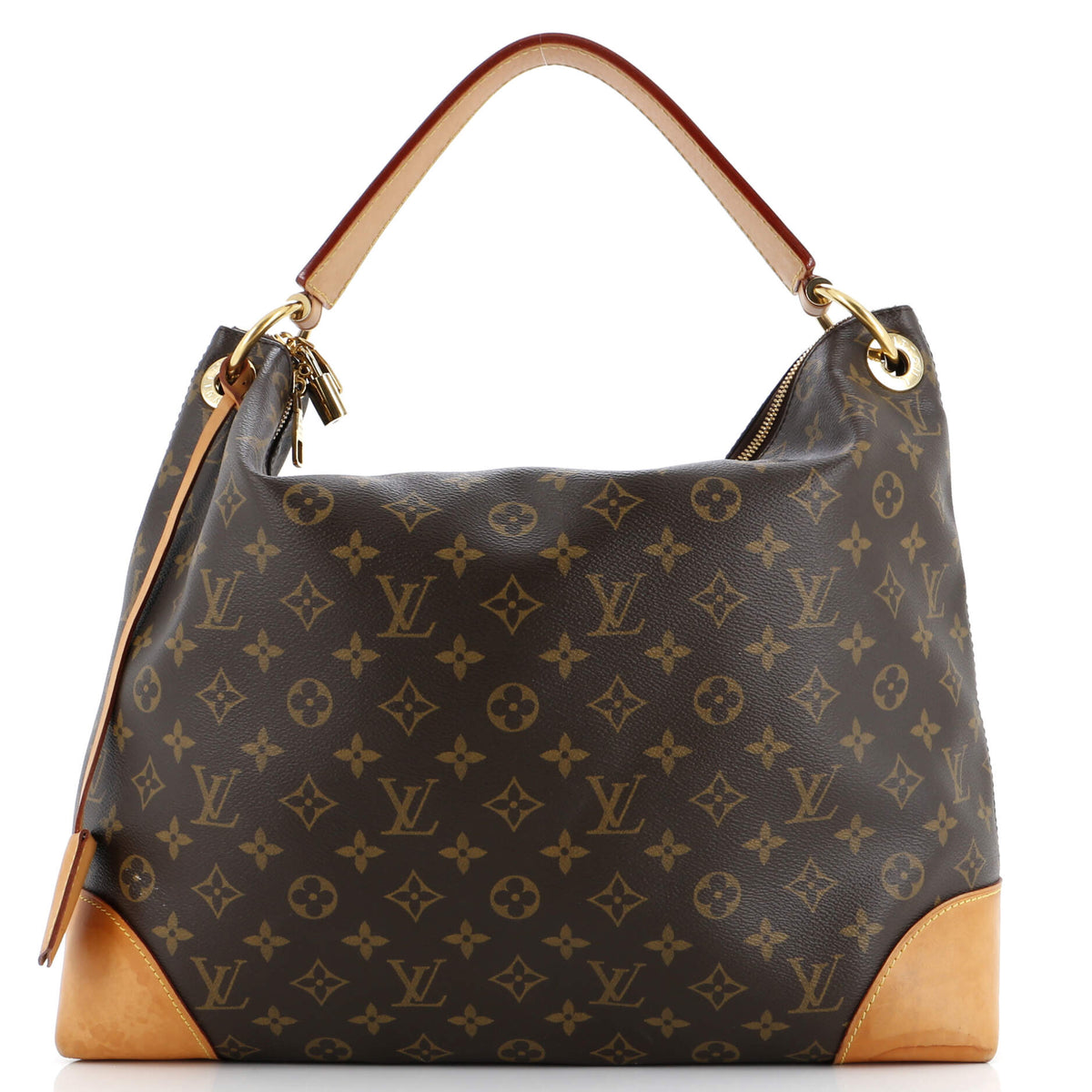 Louis Vuitton Berri Handbag Monogram Canvas MM