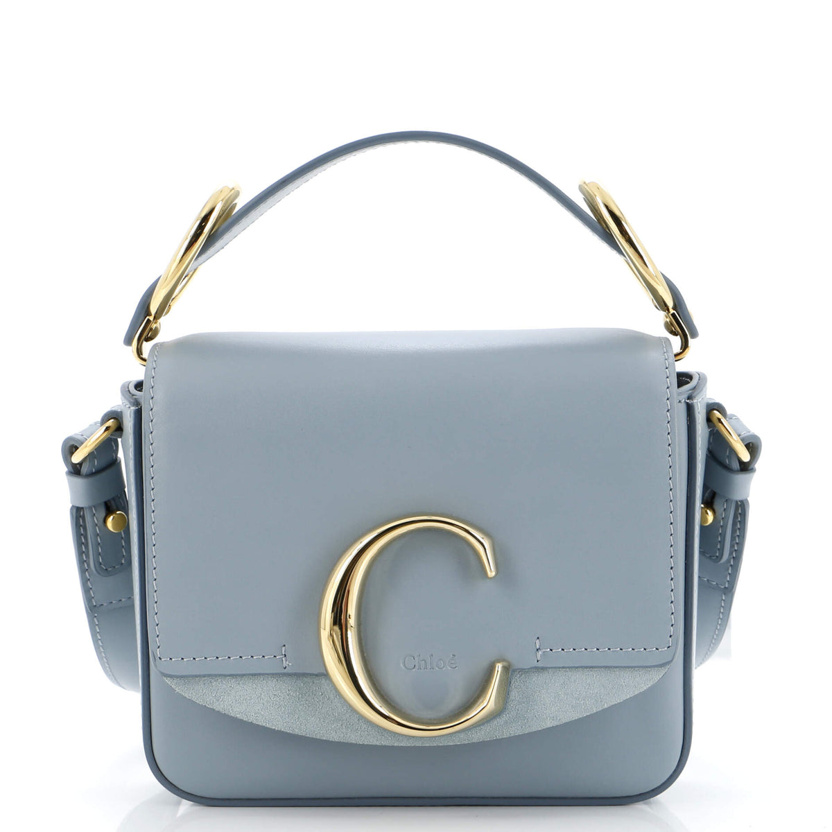 Chloe CHLOE C Flap Bag Leather Mini