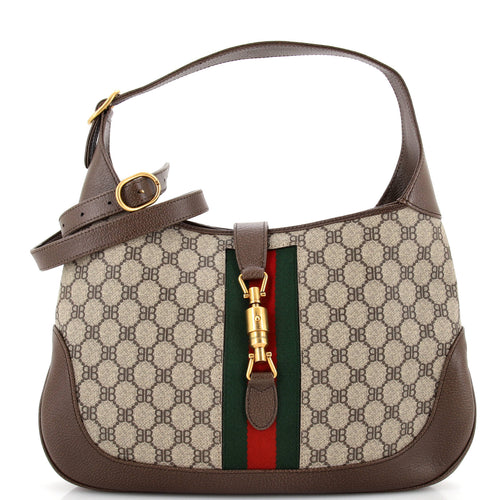 x Gucci The Hacker Project Jackie 1961 Hobo BB beschichtetes Canvas Medium