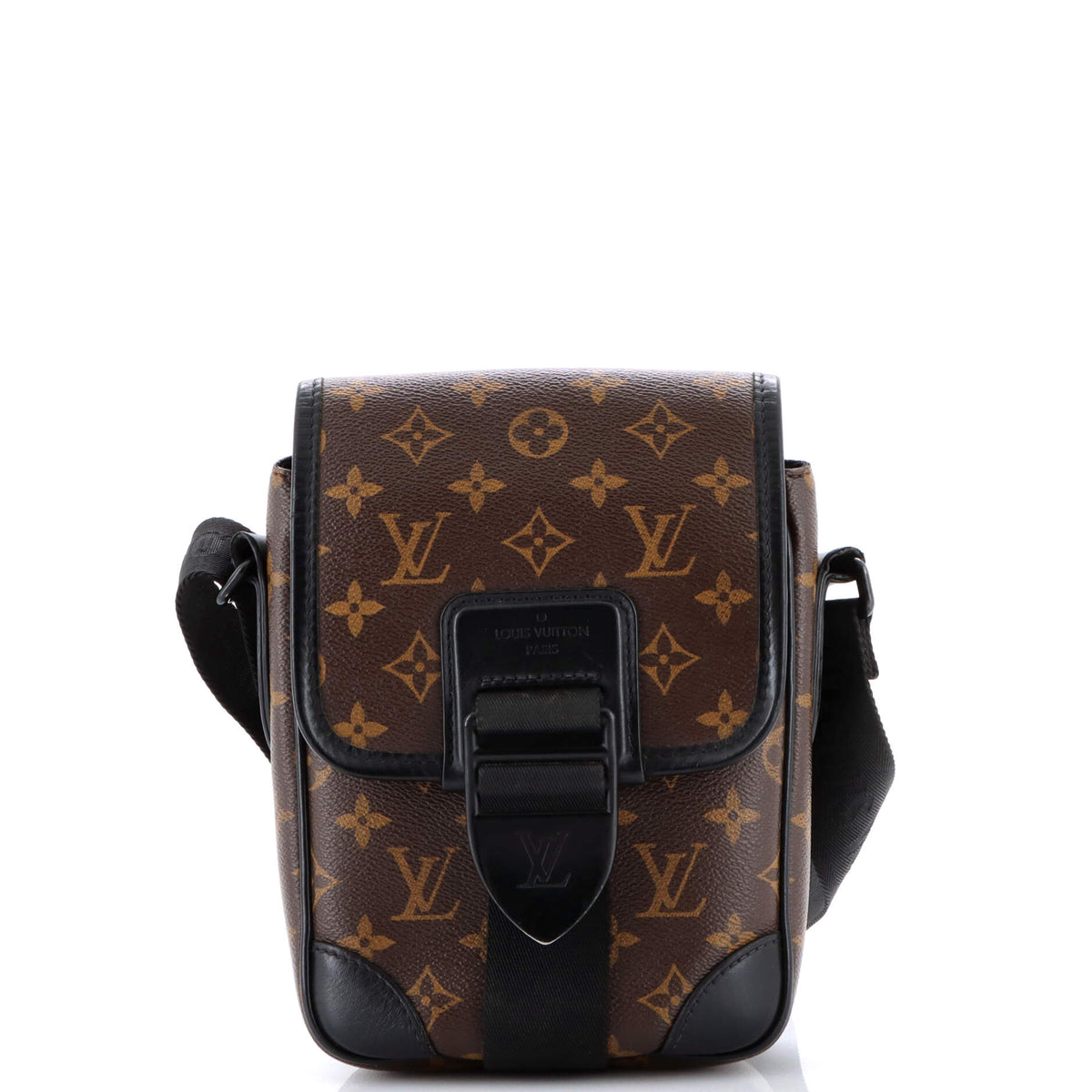 Louis Vuitton Archy Messenger Bag Macassar Monogram Canvas PM