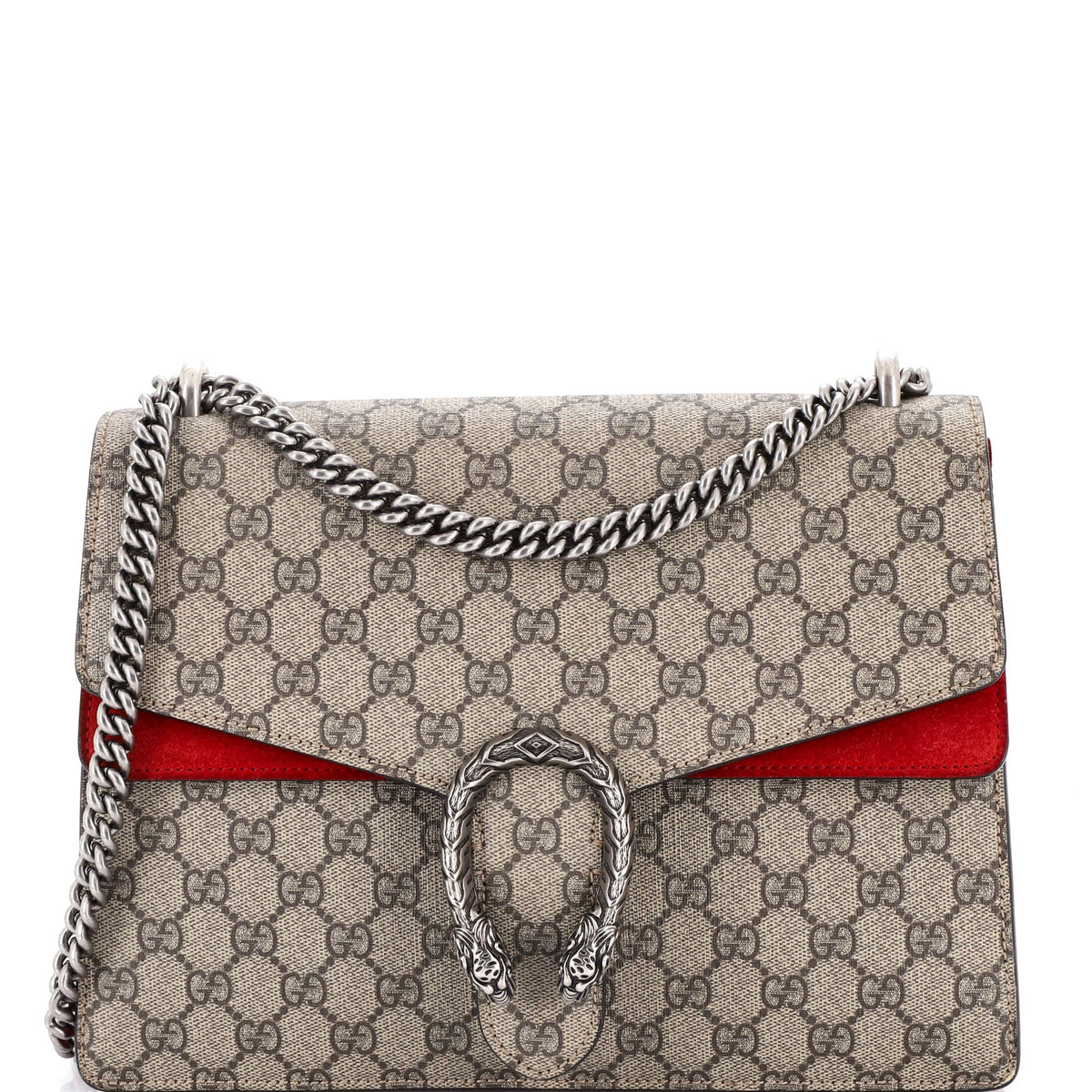 Gucci GUCCI Dionysus Bag GG Coated Canvas Medium
