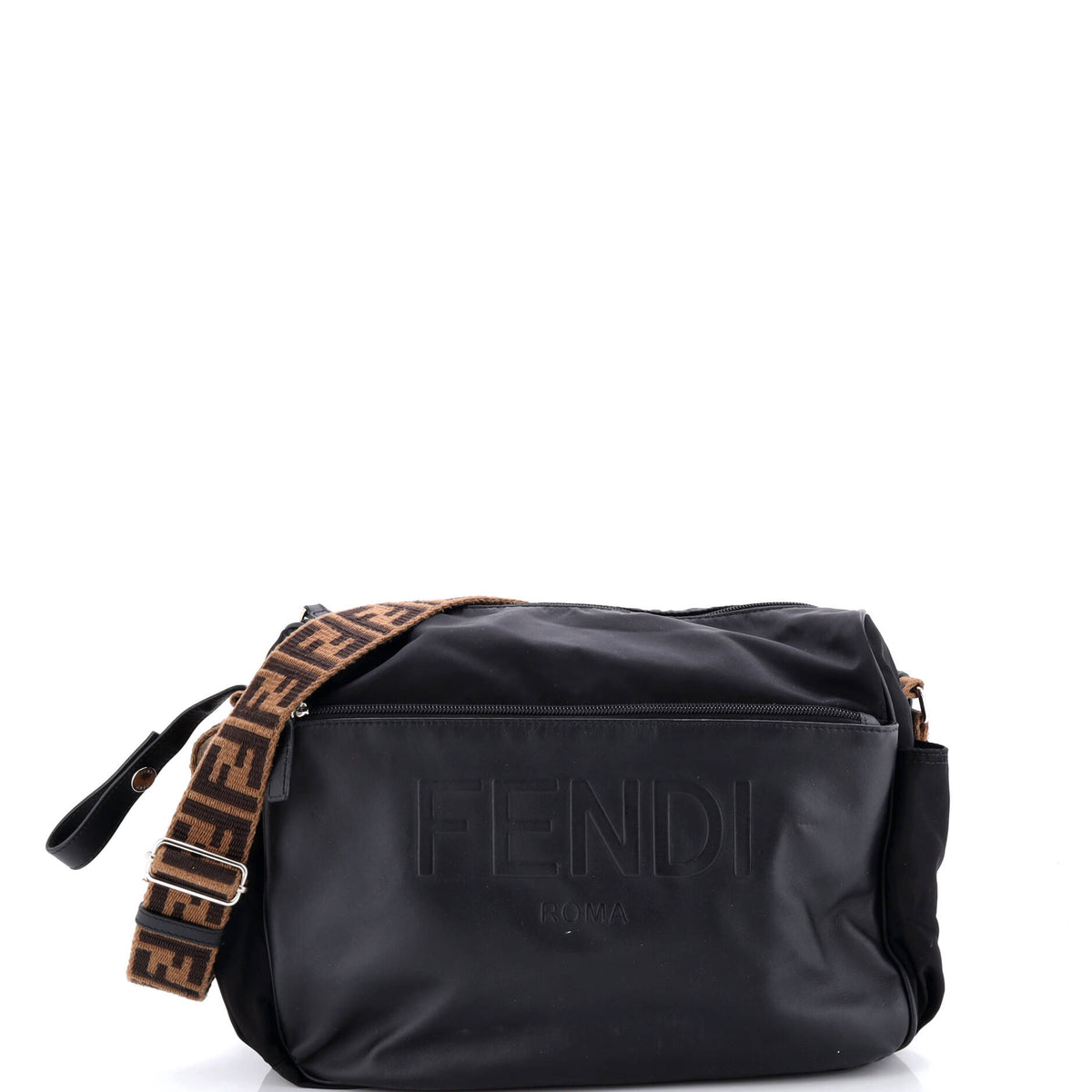 Fendi FENDI Logo Diaper Bag Nylon