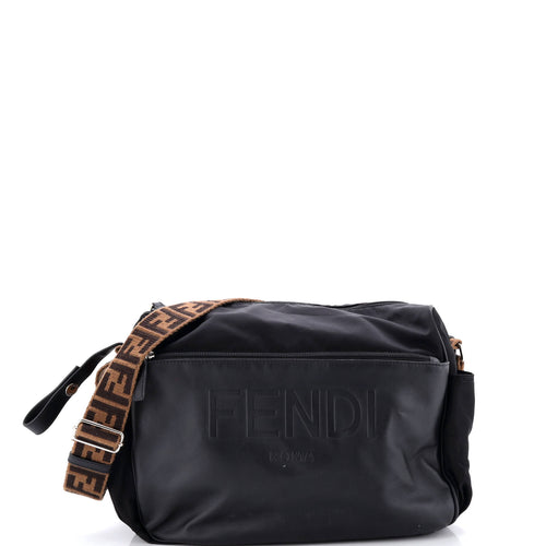 FENDI Logo Diaper Bag Nylon