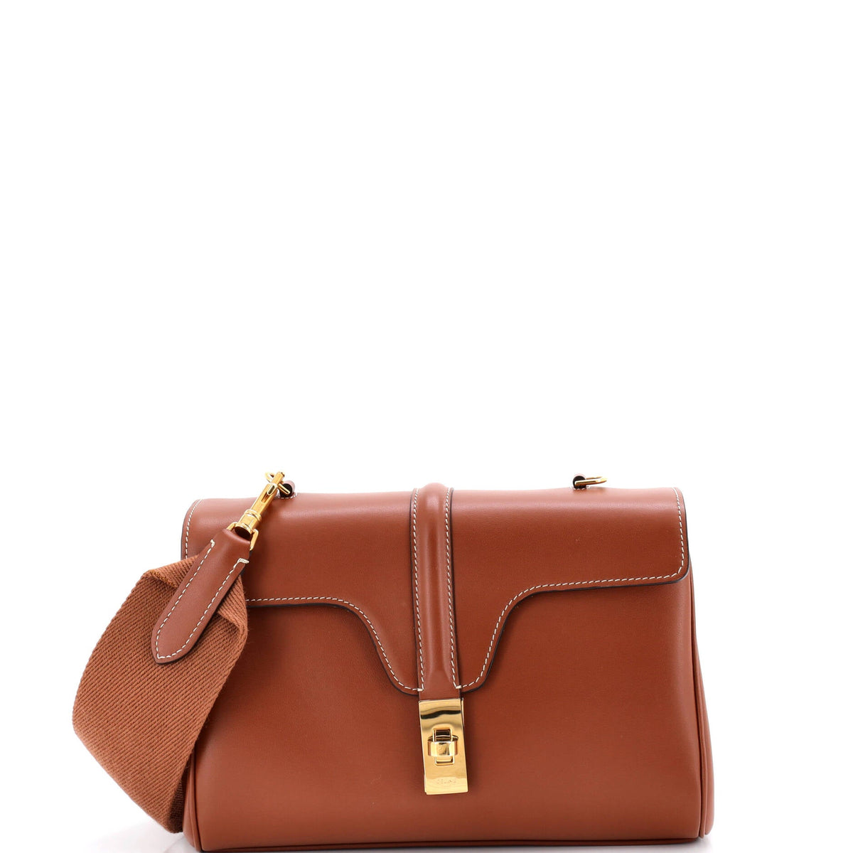 Celine CELINE Soft 16 Bag Smooth Calfskin Teen