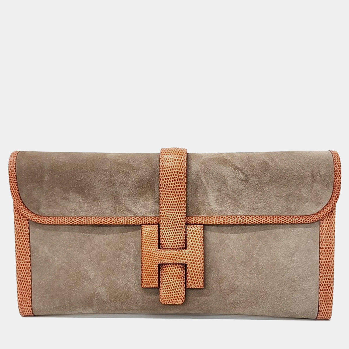 Hermès Paper Clutch