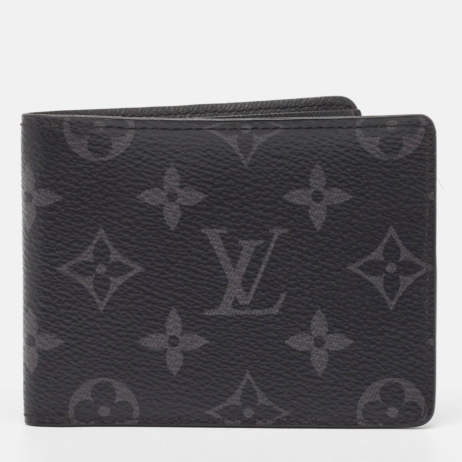 Louis Vuitton Portefeuille fin Monogram Eclipse