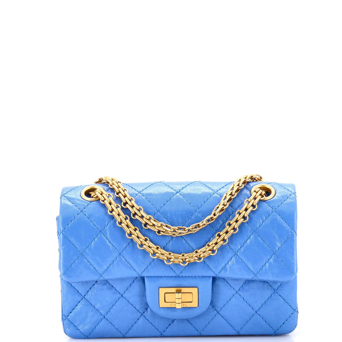 Chanel CHANEL Reissue 2.55 Flap Bag Quilted Aged Calfskin Mini