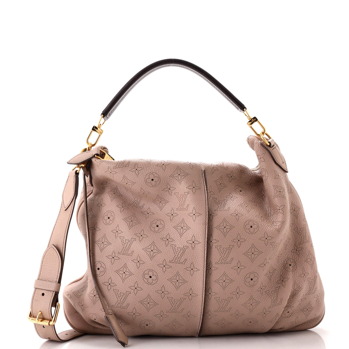 Louis Vuitton Selene Handbag Mahina Leather MM