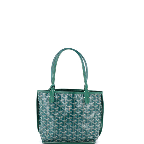 GOYARD Anjou Reversible Tote Coated Canvas Mini