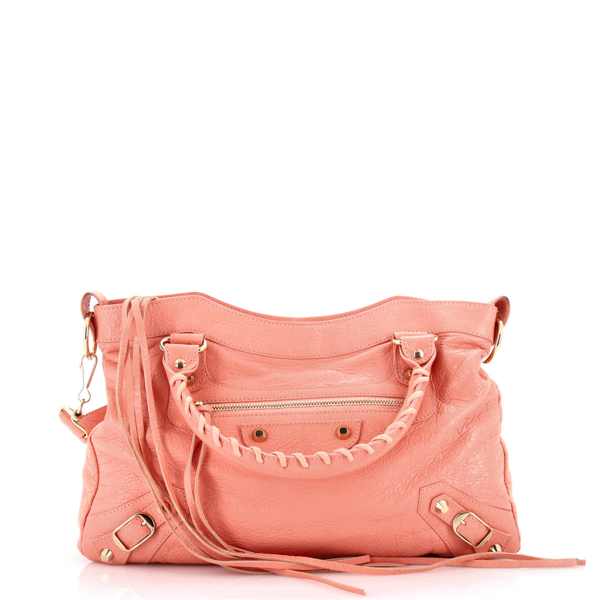 Balenciaga City Classic Studs Bag Leather Small