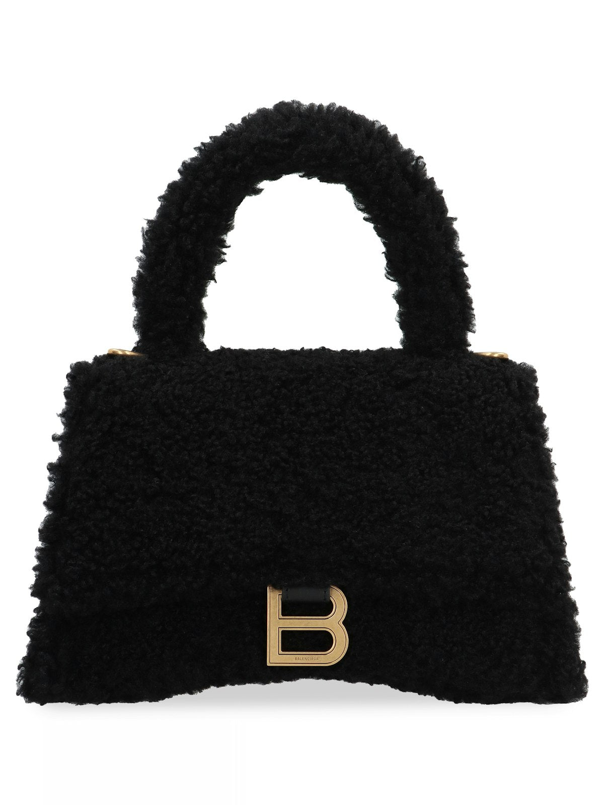 Balenciaga Women's Hourglass Handbag in Black | 676365210FU Color 1000