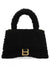 Women's Hourglass Handbag in Black | 676365210FU Color 1000