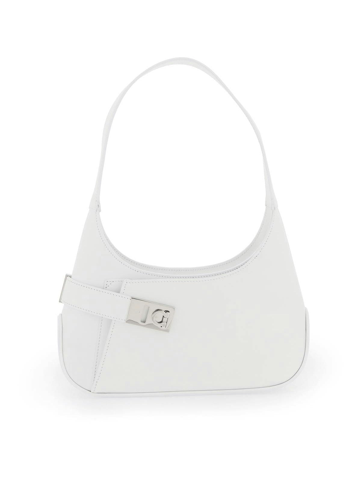 Ferragamo Women's Shoulder Hobo Bag in White | 2162950768596