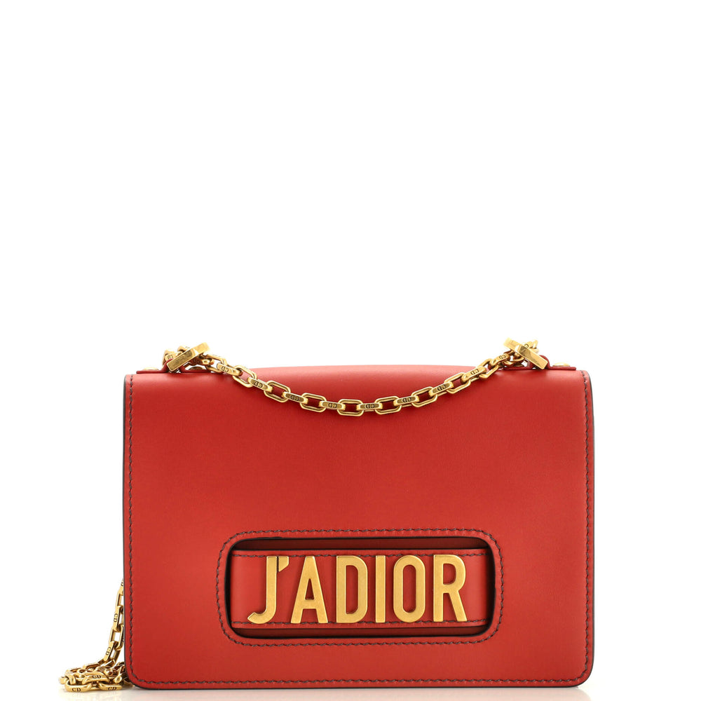 J'Adior Flap Bag Leather Medium