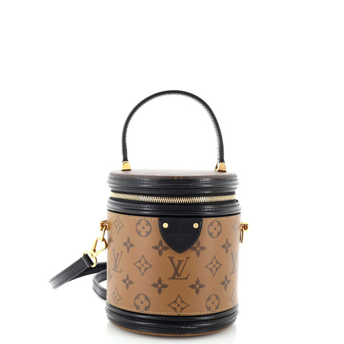 Cannes Handbag Reverse Monogram Canvas