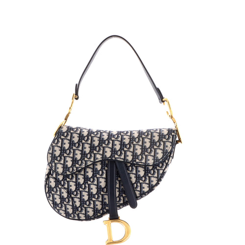 Saddle Handbag Oblique Canvas Medium