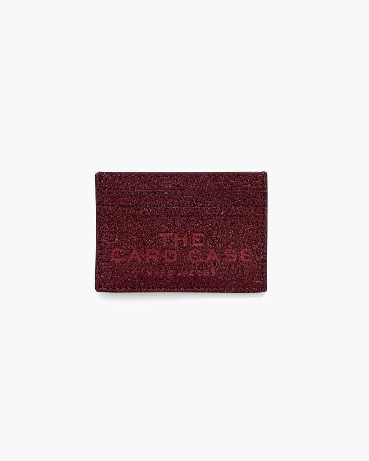 Marc Jacobs Marc Jacobs The Leather Card Case in Cherry
