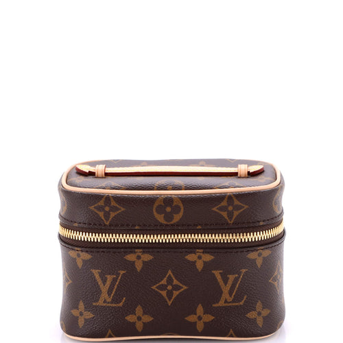Nice Vanity Case Monogram Canvas Nano