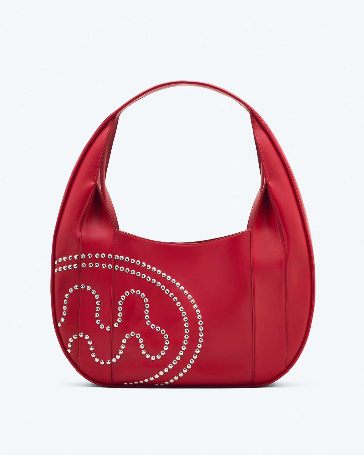 Marc Jacobs Marc Jacobs The Mowalola Xl Circle Bag in Cherry