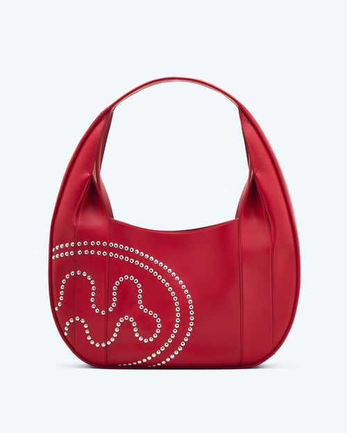 Marc Jacobs The Mowalola Xl Circle Bag in Cherry