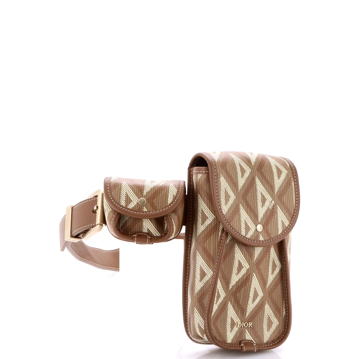 Christian Dior Utility Belt Bag CD Diamond Coated Canvas