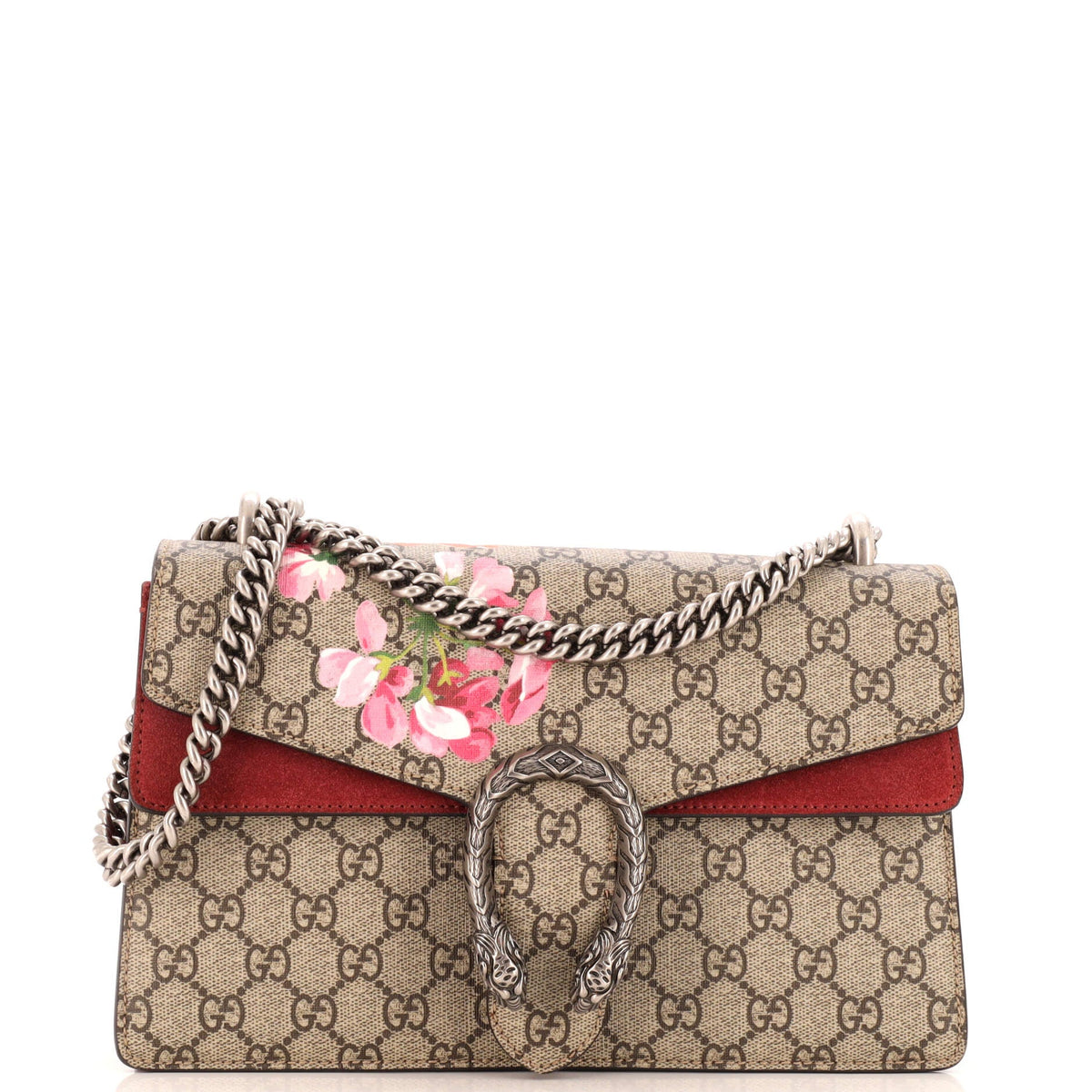 Gucci GUCCI Dionysus Bag Blooms Print GG Coated Canvas Small