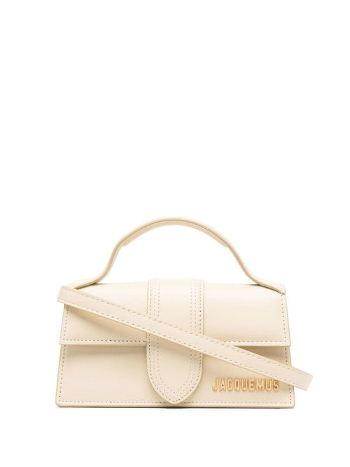 Women's Le Bambino Leather Handbag in Ivory | Size UNI | 213BA006