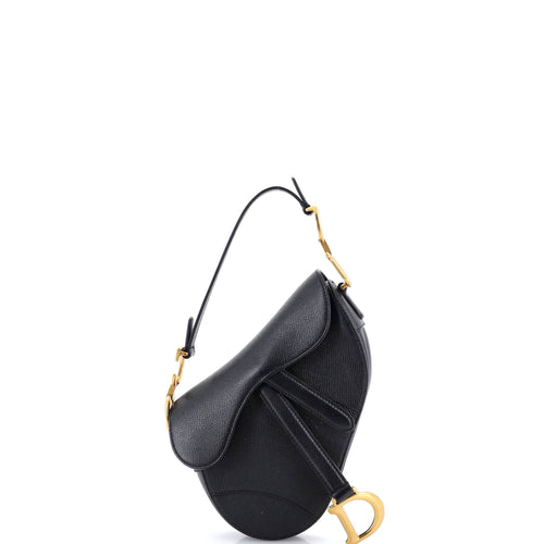Saddle Handbag Leather Mini