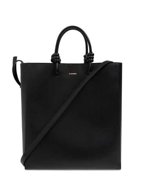 Women's Giro Md Tote With Golden Logo in Black | J07WD0018P7242001001