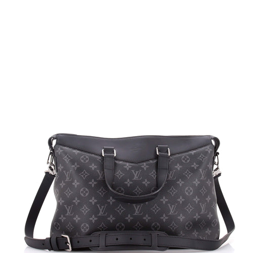 Explorer Briefcase Monogram Eclipse Canvas