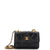 CHANEL Button on Top Flap Clutch with Chain Quilted Shiny Lambskin Mini