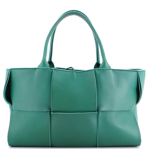 Arco Tote Maxi Intrecciato Leather Medium