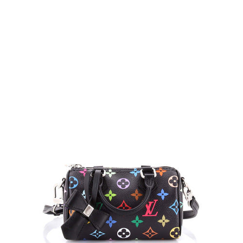 x Takashi Murakami Speedy Bandouliere NM Bag Monogram Multicolor Nano