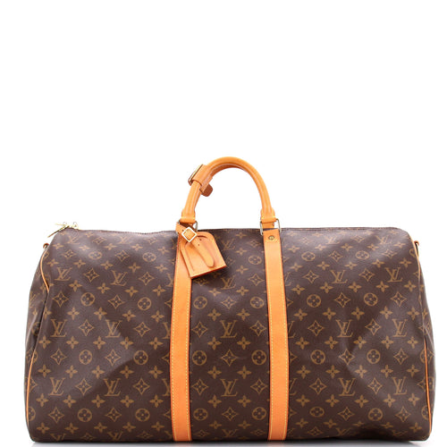 Keepall Bandouliere Bag Monogram Canvas 55